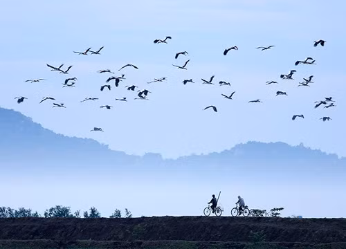 “Les sourires du Vietnam” (Những nụ cười Việt Nam) mang đến cho người xem những hình ảnh tuyệt đẹp về phong cảnh, đất nước, con người Việt Nam (ảnh minh họa)