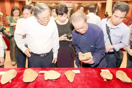 Những hiện vật quý được phát hiện ở các di tích khai quật tại thị xã An Khê, tỉnh Gia Lai