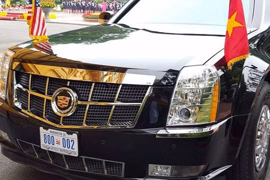 Bí mật trên biển số "quái thú" của Tổng thống Obama