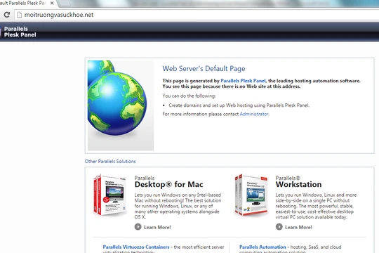 Giao diện khi truy cập vào địa chỉ của Tạp chí MTSK lúc 17h ngày 1/6/2016