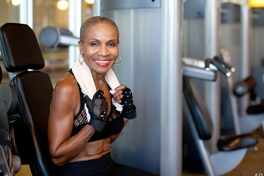 Ernestine Shepherd là một trong những nữ vận động viên thể hình lớn tuổi nhất thế giới.