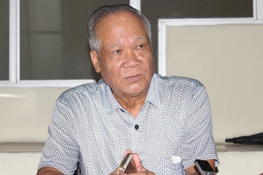 Ông Trần Ngọc Hùng, Chủ tịch Tổng Hội Xây dựng Việt Nam.