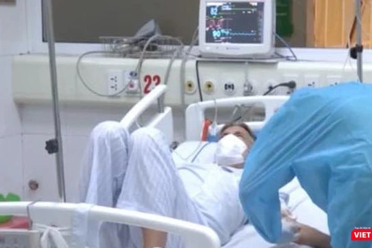 Bệnh nhân số 237 không hợp tác điều trị (Ảnh: TTNC KT Y tế)