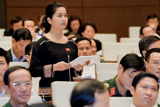 “Phát ngôn gây “bão” của ĐBQH Ksor Phước Hà, cho rằng cao su độc, hút O2, nhả CO2 (Ảnh: QHVN)