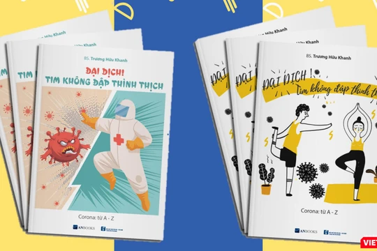 Cuốn sách về đại dịch do virus Corona của BS Trương Hữu Khanh (Ảnh: HB) 