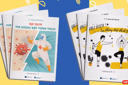 Cuốn sách về đại dịch do virus Corona của BS Trương Hữu Khanh (Ảnh: HB) 