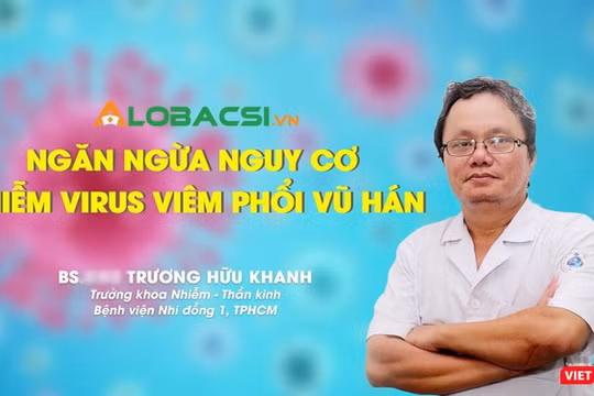 BS Trương Hữu Khanh, Trưởng khoa Nhiễm, Thần kinh (BV Nhi đồng 1), một trong những chuyên gia dịch tễ học (Ảnh: Alobacsi)