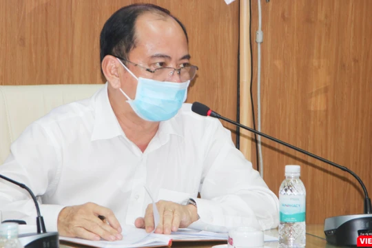 PGS.TS.BS Tăng Chí Thượng, Phó Giám đốc Sở Y tế TP.HCM (Ảnh: Hải Linh)