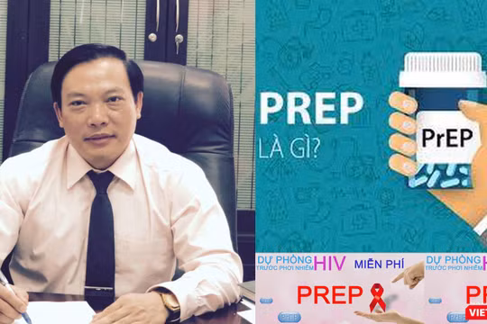 TS.BS Hoàng Đình Cảnh - Phó Cục trưởng Cục Phòng, chống HIV/AIDS nói về việc sử dụng thuốc điều trị dự phòng HIV đúng cách giảm đến hơn 90% nguy cơ lây nhiễm (Ảnh: HB ghép)