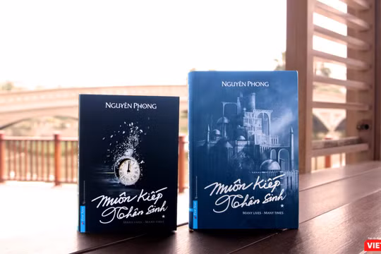 Bản audio book “Muôn kiếp nhân sinh” được phát hành trên ứng dụng Voiz FM (Ảnh: HB) 