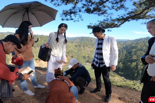 Đoàn làm phim “Kiều@” bật mí những chi tiết ly kỳ của bộ phim one-shot đầu tiên của Việt Nam (Ảnh: ĐPCC)