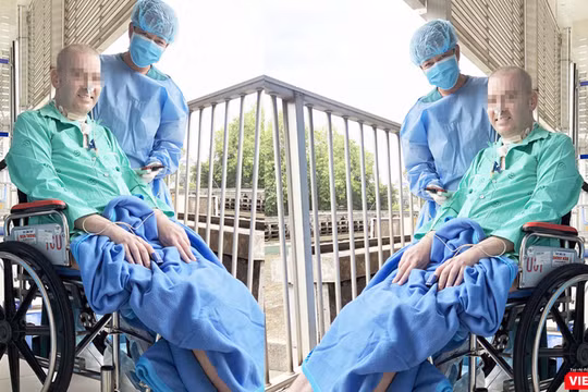 Bệnh nhân 91 đã hồi sinh diệu kỳ (Ảnh: Hòa Bình ghép) 