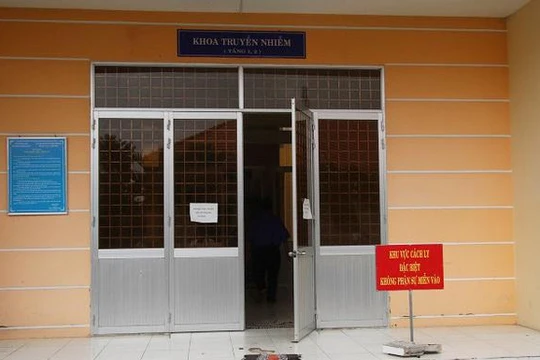 Khu vực cách ly bệnh nhân Covid-19 tại Bệnh viện Đa khoa Sa Đéc - Ảnh: Cổng thông tin điện tử Đồng Tháp 