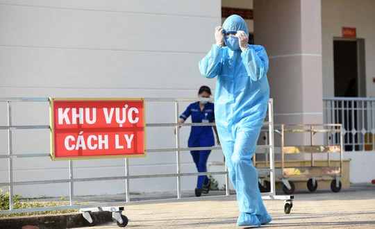 Khu cách ly COVID-19 tại BV Dã chiến Củ Chi (Ảnh: Duyên Phan)