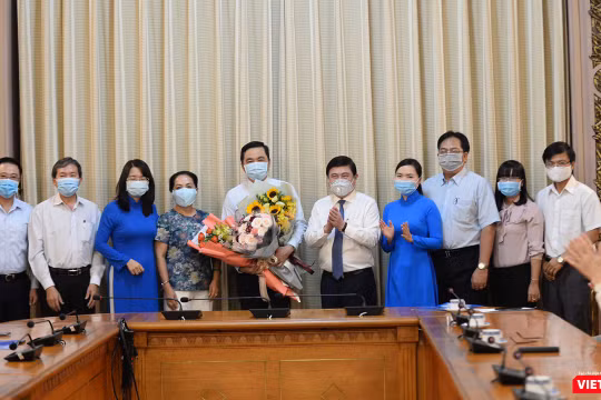 Ông Bùi Tá Hoàng Vũ đảm nhận chức vụ Giám đốc Sở Công thương TP.HCM (Ảnh: PT) 