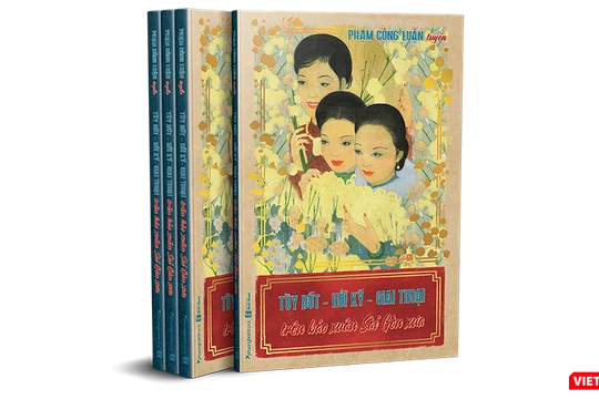 "Tùy bút, hồi ký, giai thoại trên báo xuân Sài Gòn xưa" của tác giả Phạm Công Luận 