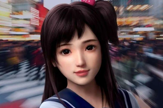 Bạn gái ảo, người yêu ảo - người tình trong mơ sẵn sàng trong xã hội 4.0 (Ảnh chụp từ game online Dream Girlfriend) 