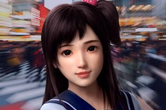 Bạn gái ảo, người yêu ảo - người tình trong mơ sẵn sàng trong xã hội 4.0 (Ảnh chụp từ game online Dream Girlfriend) 