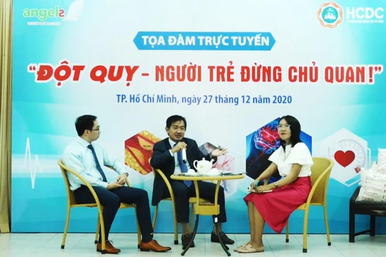 Chủ tịch Hội Đột quỵ TP.HCM, BS Nguyễn Huy Thắng cảnh báo đừng coi thường, tỷ lệ đột quỵ ở người trẻ tăng theo từng năm (Ảnh: HB) 