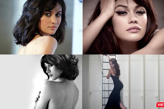 Ngôi sao phim "Điệp viên 007", Bond girl Olga Kurylenko xác nhận mắc COVID-19 (Ảnh: Hòa Bình ghép) 