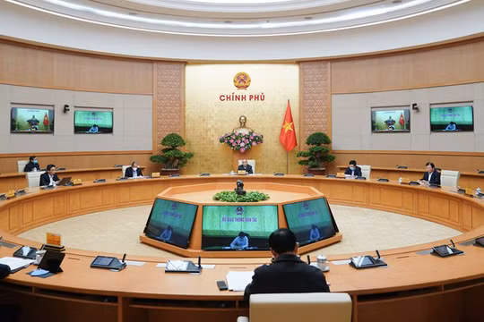 Họp Ban chỉ đạo phòng, chống COVID-19 chiều 6/4/2020 (Ảnh- VGP:Quang Hiếu)