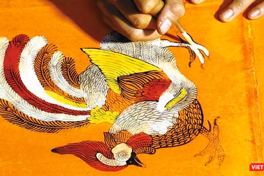 Khám phá tranh Kim Hoàng, một trong ba dòng tranh dân gian lớn của đồng bằng Bắc Bộ 