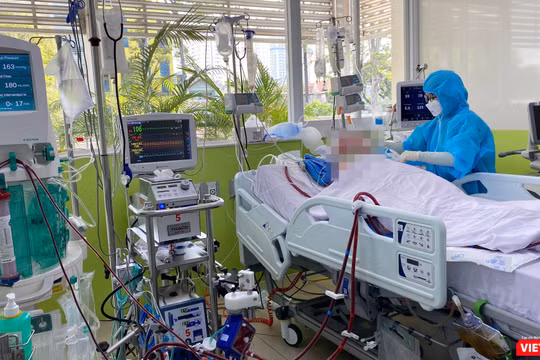 Bệnh nhân 91 phi công người Anh có dấu hiệu hồi tỉnh, bắt đầu cử động các đầu chi (Ảnh: BVCR) 