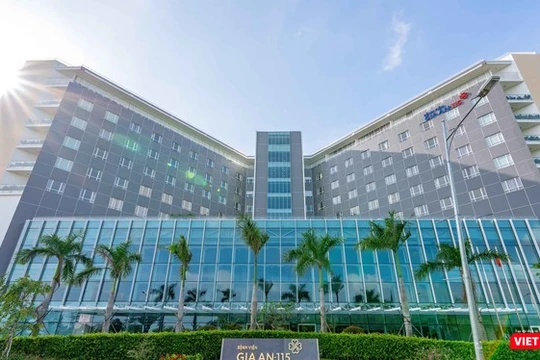 Bệnh viện Gia An 115 nằm trong Khu y tế kỹ thuật cao, quận Bình Tân, TP.HCM (Ảnh: BV)