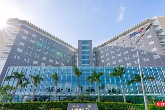 Bệnh viện Gia An 115 nằm trong Khu y tế kỹ thuật cao, quận Bình Tân, TP.HCM (Ảnh: BV)