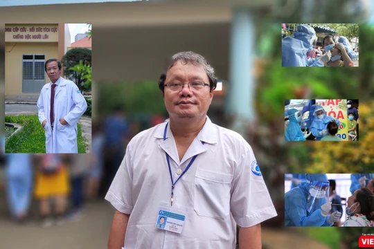 Chuyên gia nói về hậu quả của test nhanh kháng thể dẫn tới "thả virus" ra cộng đồng (Ảnh: Hòa Bình) 