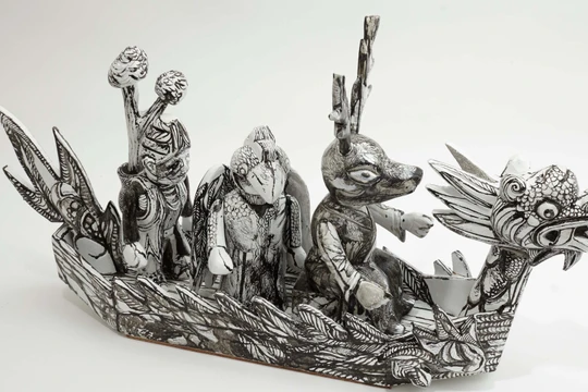 Họa sĩ Pháp François Andes sẽ khai mạc triển lãm “Giao điểm thảm họa” trong tuần cao trào dịch viêm phổi Vũ Hán (nguồn ảnh: Họa sĩ cung cấp).