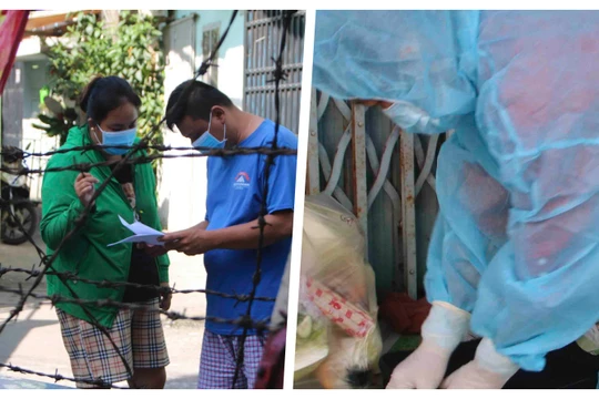 Toàn bộ xét nghiệm của F1, F2 trên địa bàn TP.HCM đều âm tính (Ảnh: Hải Linh, Hoà Bình ghép)