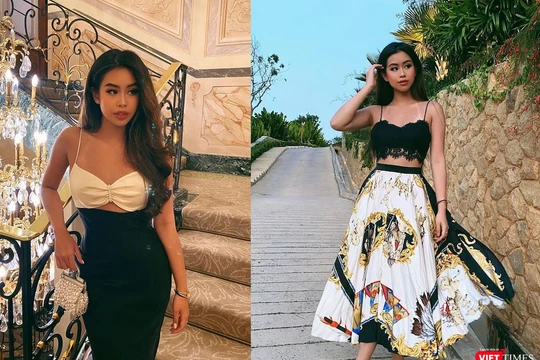 Tiên Nguyễn, con gái ông Johnathan Hạnh Nguyễn đã được xuất viện, rời khỏi BV Bệnh Nhiệt đới (Ảnh trên trang cá nhân) 