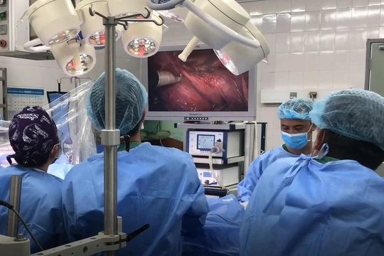 BV Thống Nhất là đơn vị thứ 3 trên địa bàn TP.HCM thành công trong phẫu thuật thay van tim qua nội soi lồng ngực (Ảnh: BVCC) 