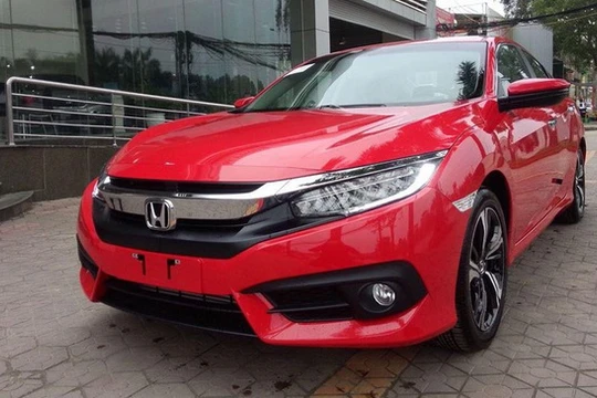 Hình ảnh chiếc Honda Civic thế hệ mới. Ảnh: Civic và những người bạn 
