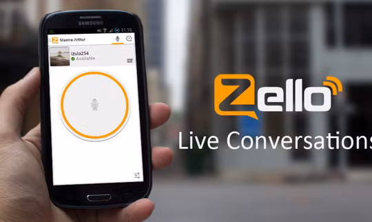 Giao diện Zello