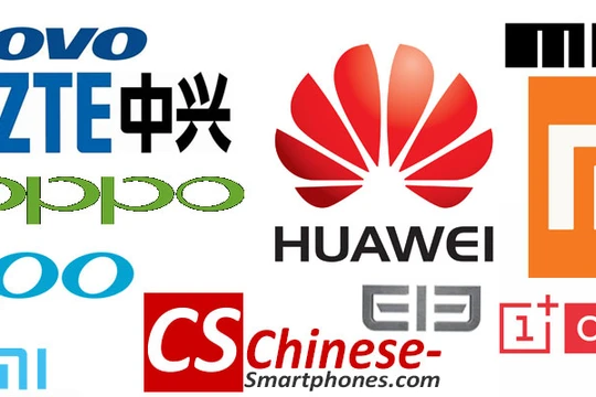 Ngày càng có nhiều thương hiệu điện thoại di động Trung Quốc