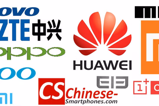 Ngày càng có nhiều thương hiệu điện thoại di động Trung Quốc