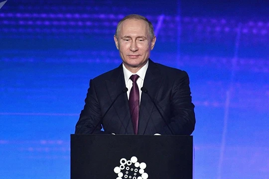 Tổng thống Putin phát biểu tại Lễ khai mạc triển lãm INNOPROM