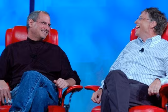 Bill Gates và Steve Jobs
