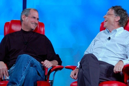 Bill Gates và Steve Jobs