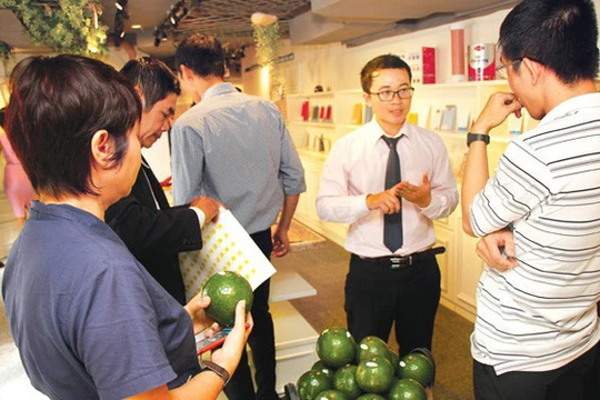 Các đại biểu trao đổi