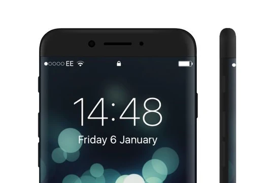 Bản concept iPhone 8 với màn hình tràn cạnh tuyệt đẹp. Ảnh: Behance