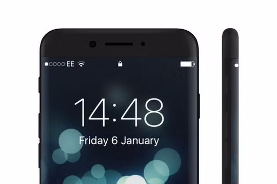 Bản concept iPhone 8 với màn hình tràn cạnh tuyệt đẹp. Ảnh: Behance