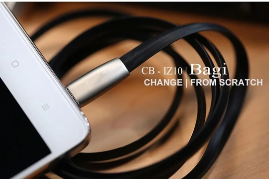 Mẫu dây sạc nhanh IZ10 của Bagi