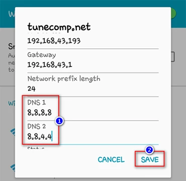 Đổi sang DNS của Google là cách dễ làm, hiệu quả. 
