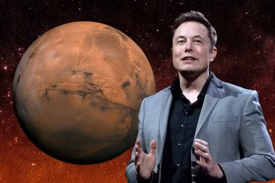 Elon Musk còn có tham vọng chinh phục sao Hỏa