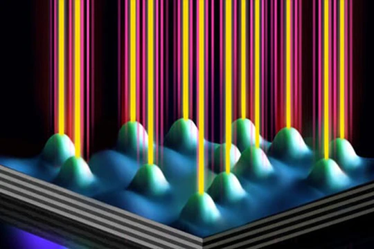 Bụi ma thuật - năng lượng mới cho siêu máy tính. (Ảnh: Trường ĐH Cambridge)