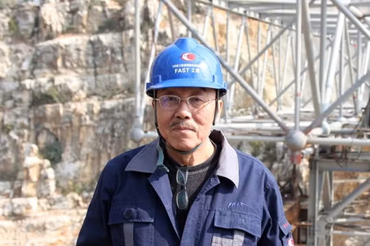 Cha đẻ của Kính viễn vọng Mặt cầu Năm trăm mét (FAST) Nam Rendong