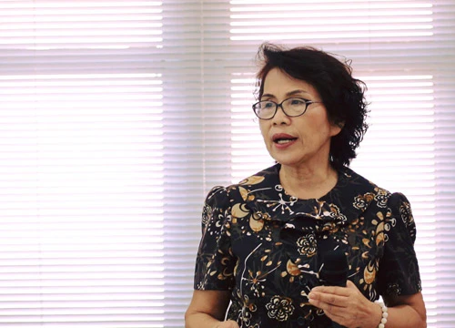 TS Nguyễn Thị Hồng Minh, Trưởng ban vận động thành lập Hiệp hội Thực phẩm Minh bạch. Ảnh: AFT